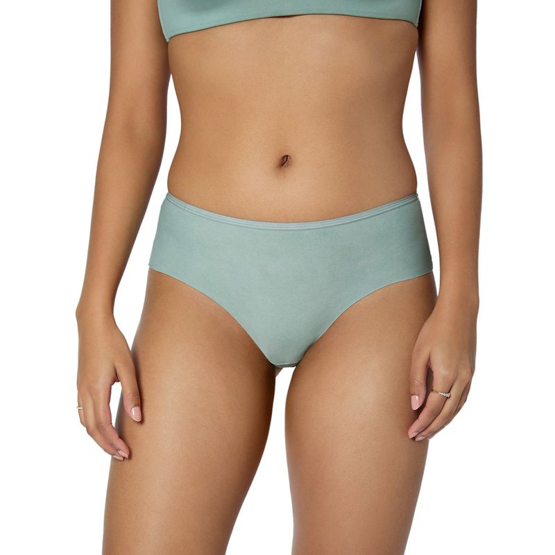 Triumph Tri-Zone Antibacterial Seamless Medium Coverage Hipster Brief Turquoise (L)