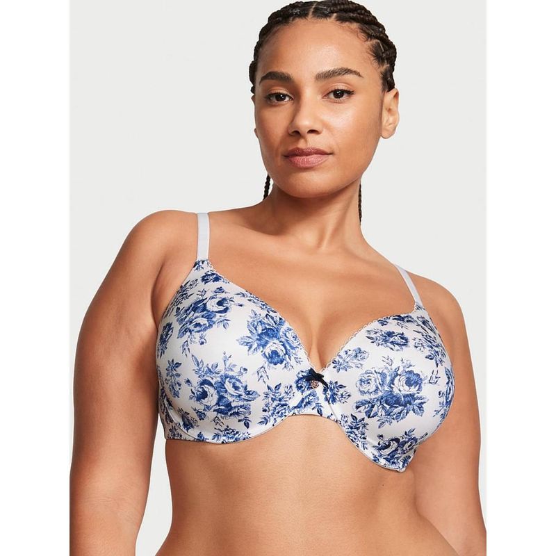 Victoria's Secret Lightly Lined Smooth Full-Coverage Bra White (34B)