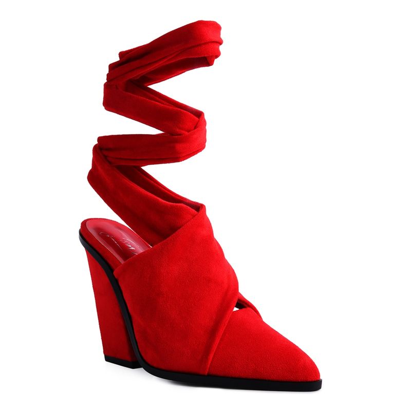 London Rag Solid Red Heels: Buy London Rag Solid Red Heels Online at ...
