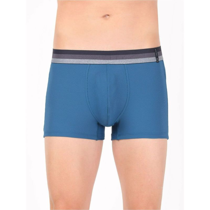 Jockey HG14 Mens Microfiber Rib Solid Trunk with Stay Dry Technology ...