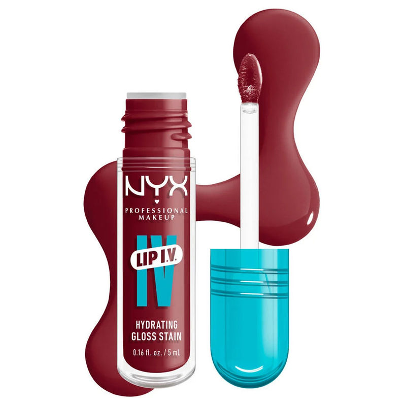 NYX Professional Makeup Lip I.V. Hydrating Gloss Stain - Blush Rush 09