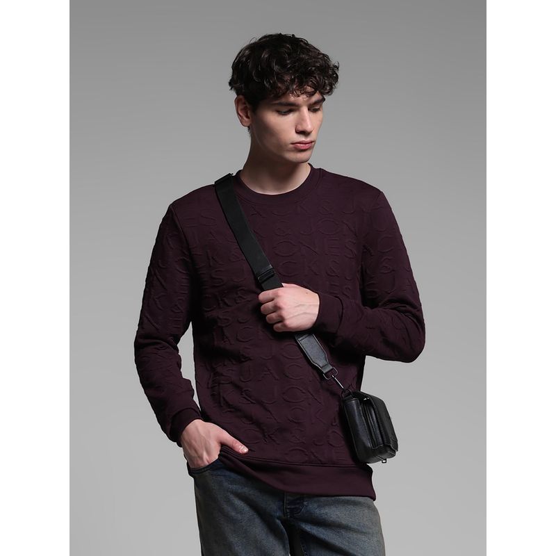 Jack & Jones Wine Regular Fit Sweatshirt (M)