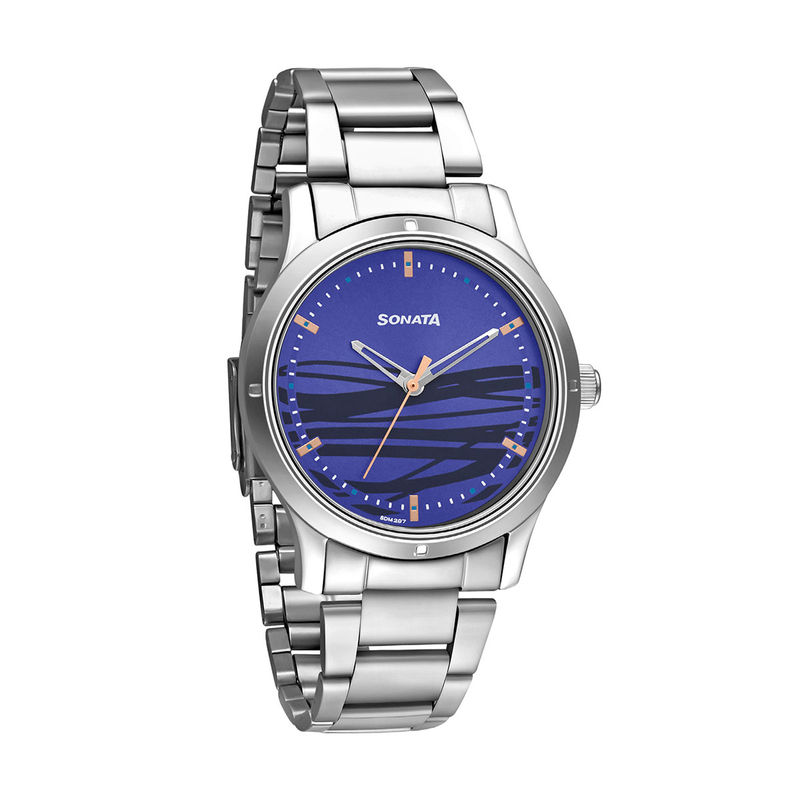 Sonata 77106sm02 outlet analog watch