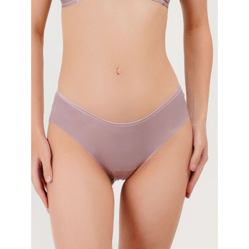 Curwish Beautiful Basics Seamless Panty Pack Pink and Lilac (Pack of 2) (M)