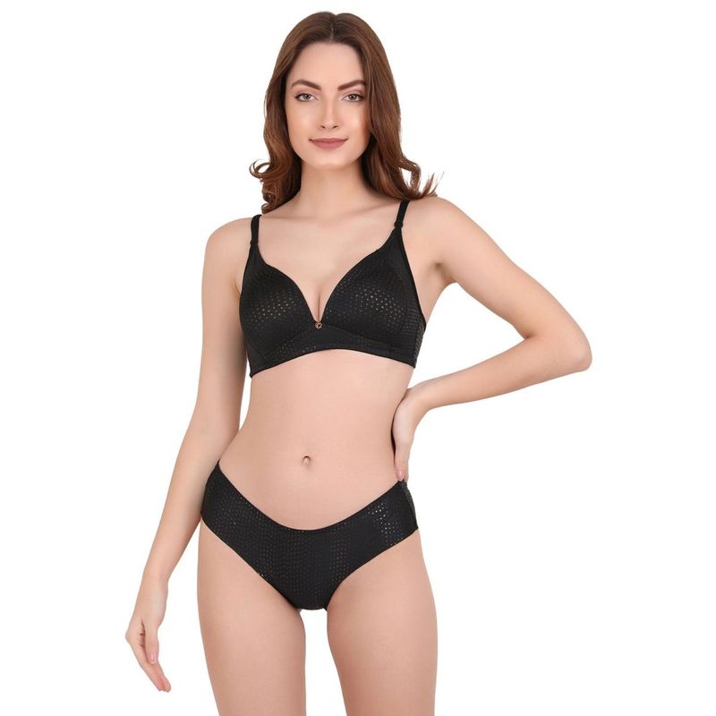 Curwish Beautiful Basics Seamless Panty Pack Pink and Black (Pack of 2) (S)