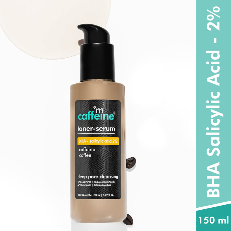 Buy MCaffeine BHA2 Salicylic Acid 2in1 TonerSerum with Coffee