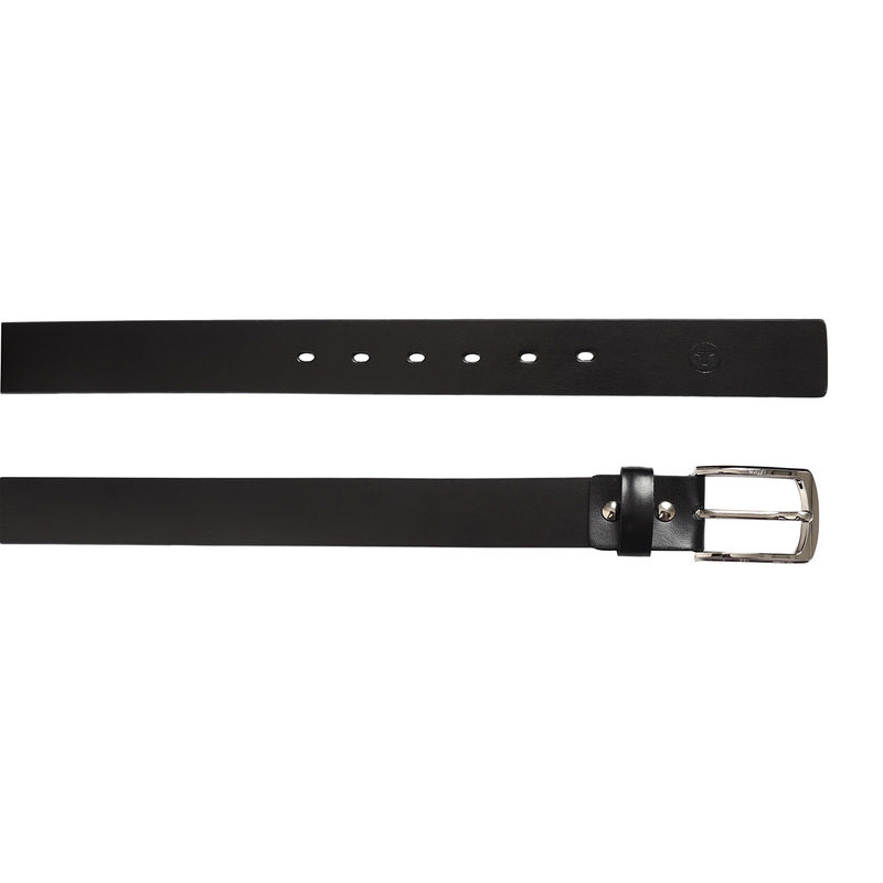 Bulchee Men's Genuine Leather Jeans Belt (Casual, Black) (M)