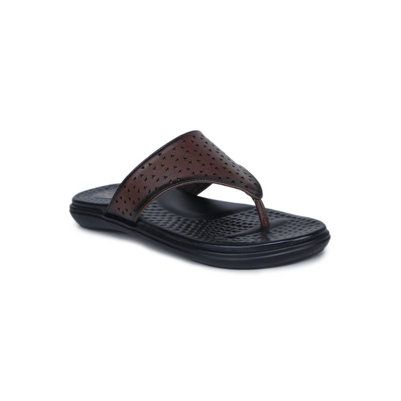 Zoom Shoes Women Brown Leather Sandals (EURO 36)