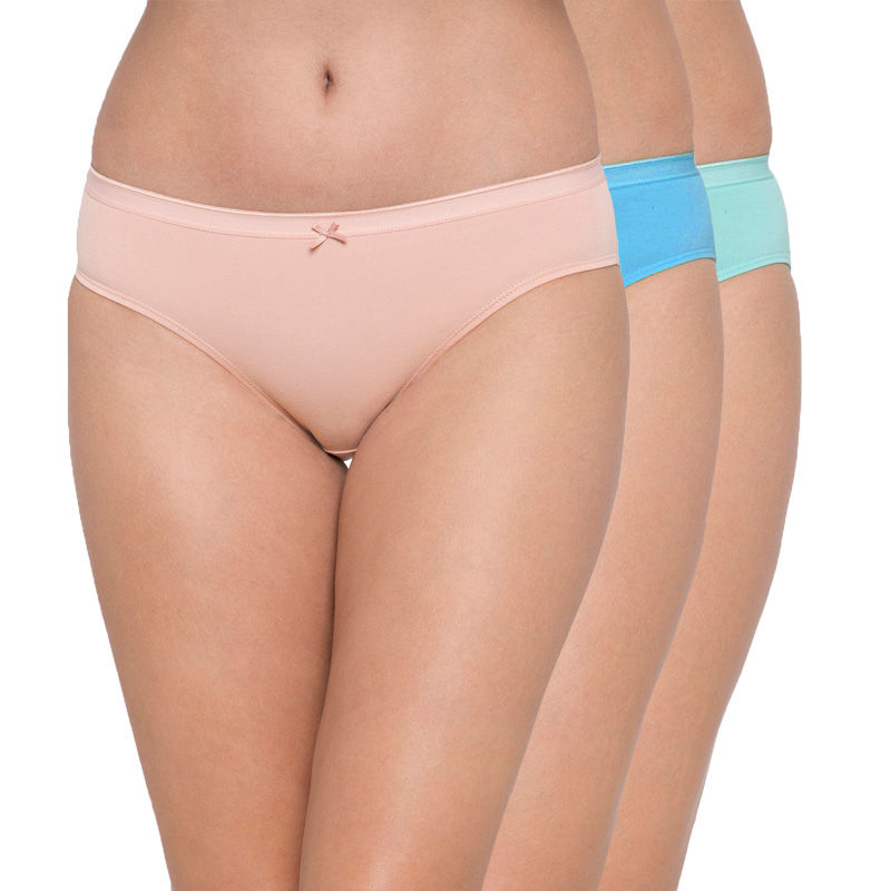 Candyskin Anti-Bacterial Panty Pack of 3 - Multi-Color (S)