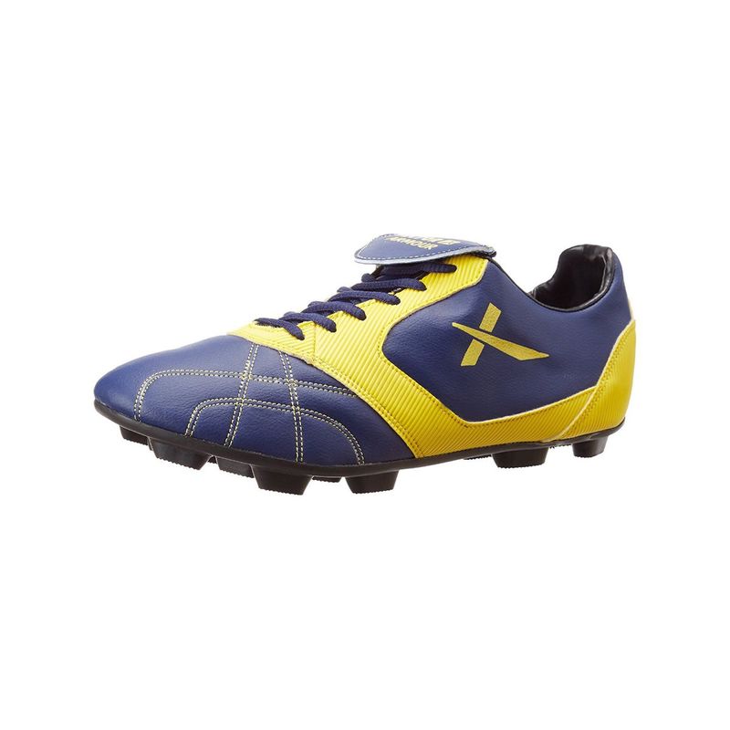 Vector X Armour Football Shoes for Men - Blue - Yellow (UK 10)