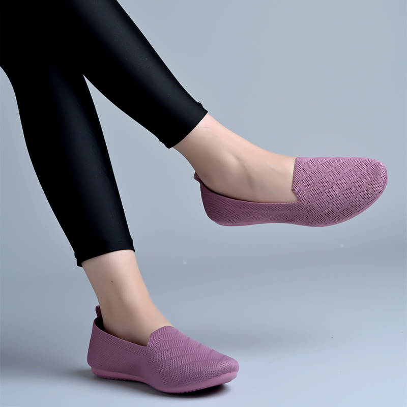 Shoetopia Comfortable Stylish Purple Ballerinas for Women (EURO 41)