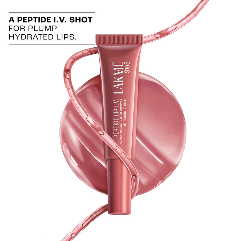 Lakme Peptide Lip I.V. Hydrating Lip Balm - Bare Minimum Hydration