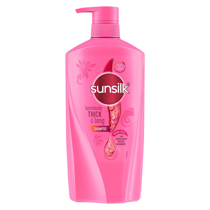 Sunsilk Lusciously Thick & Long Shampoo with Keratin & Yoghurt Protein