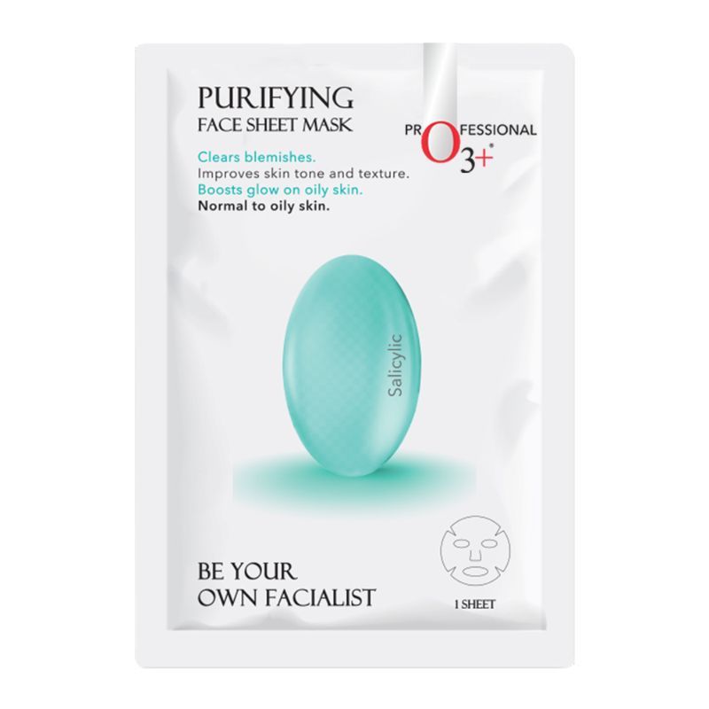 O3+ Facialist Purifying Face Sheet Mask With Salicylic Buy O3