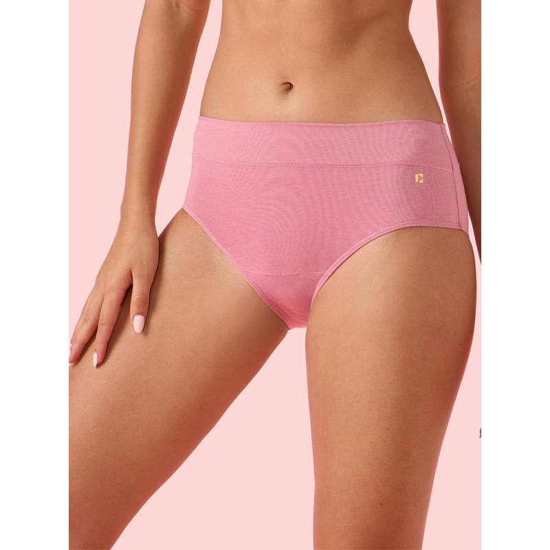 Enamor Bamboo Cotton IP01, Mid Waist Women's Hipster Panty (L)