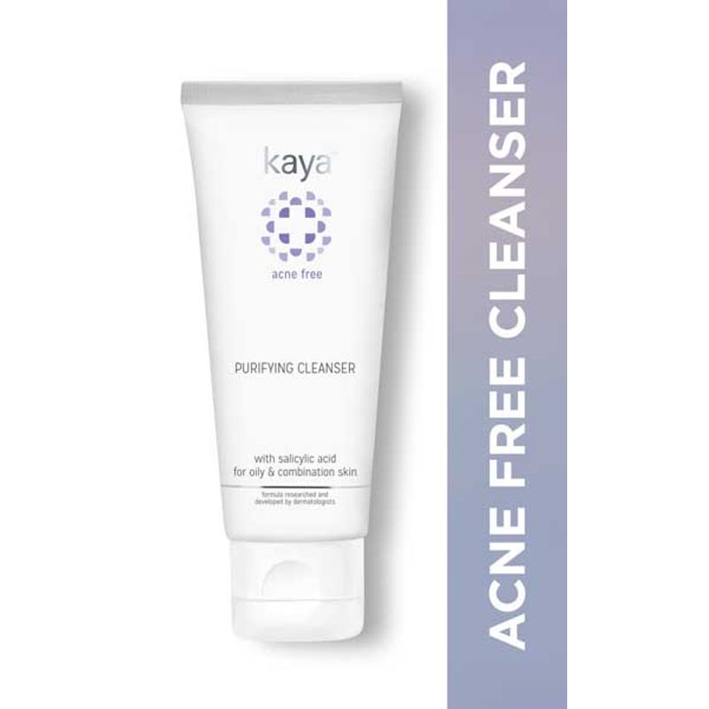 Kaya Acne Free Purifying Cleanser, with Salicylic Acid for oily & combination skin