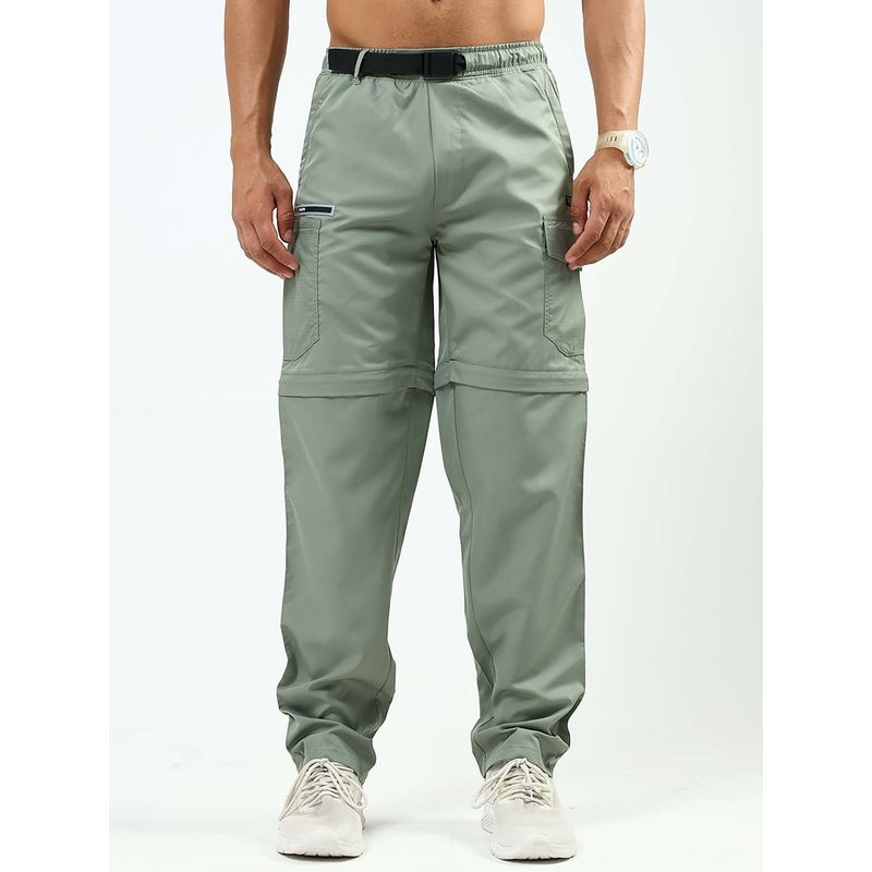 Monte Carlo Men Solid Green Cargo (L)