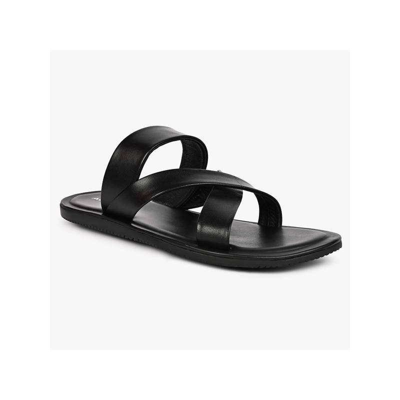 Aldo Men Zahir-Ind Black Sandals (UK 7)