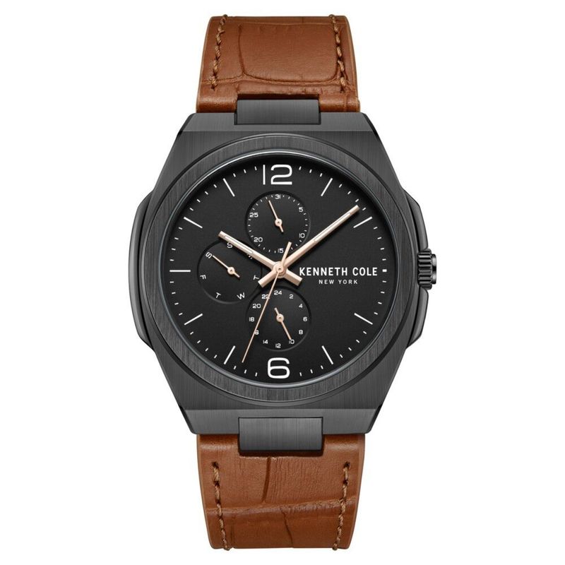 Buy Cole Quartz Multifunction Black Dial Watch for Men (M) Online