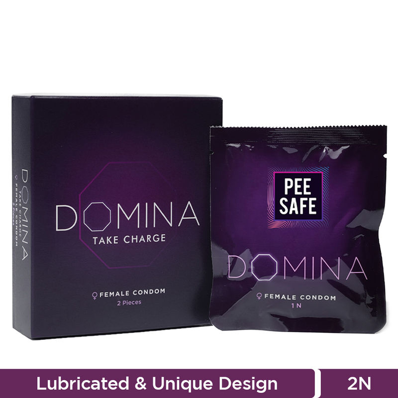 Pee Safe Domina Female Condom - 2 Count
