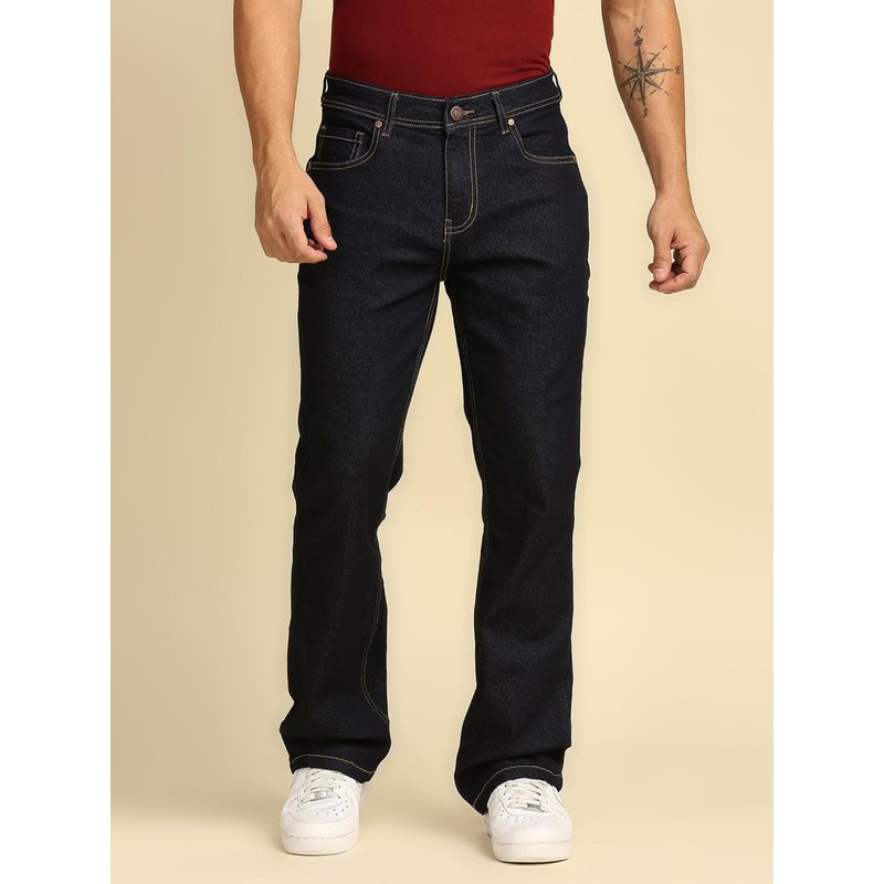 High Star Men Blue Straight Jeans (28)