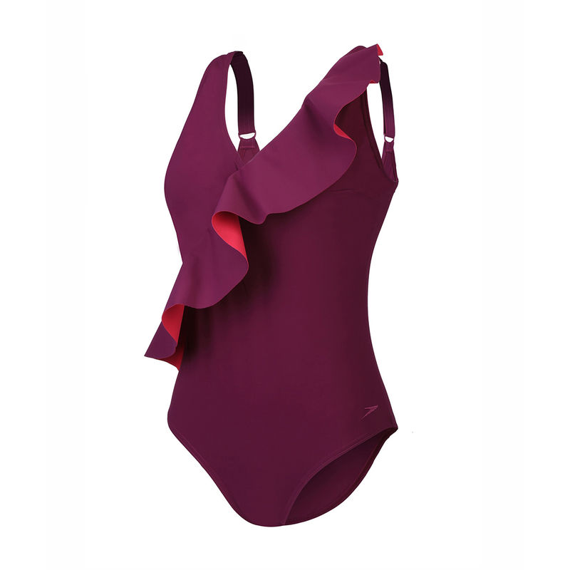 Speedo Spdscu Rubysun 1Pc Af - A Purple - Red Swimsuit (32)