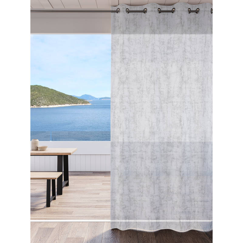 Ddecor Live Beautiful Door Ready Made Curtain White (9 Feet)