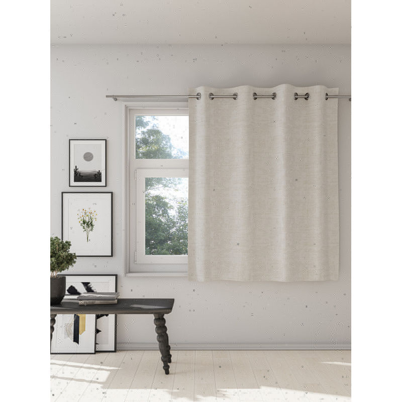 Ddecor Live Beautiful Large Door Ready Made Curtain Grey (5 Feet)