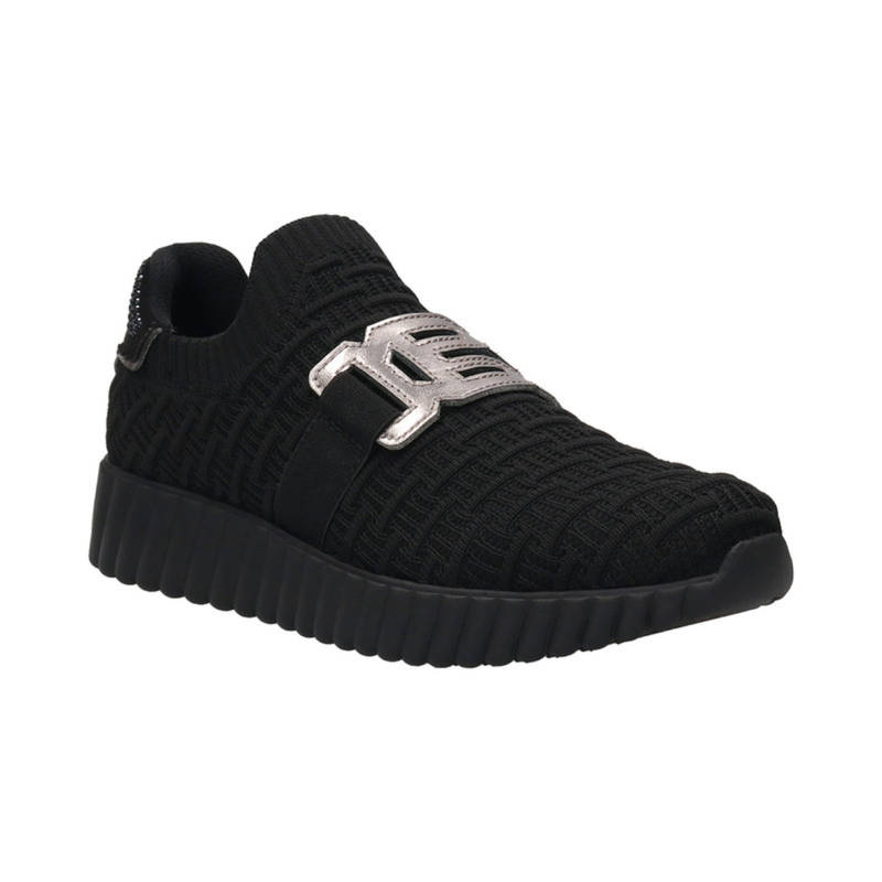 BAGATT Candice Black Metallics Women Slip On Sneakers (EURO 36)