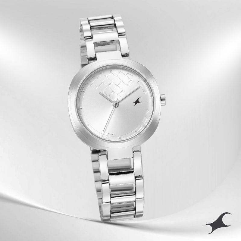 Silver new arrivals fastrack watch