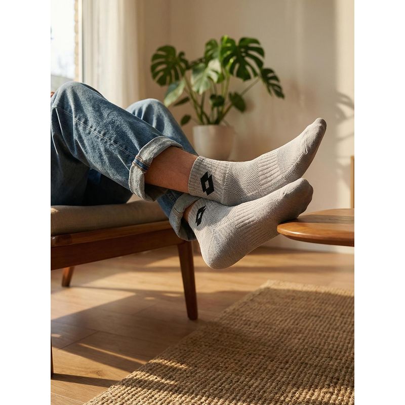 LOTTO Unisex Kickoff Socks 1.0 - Multi-Color (Pack of 3) (L)