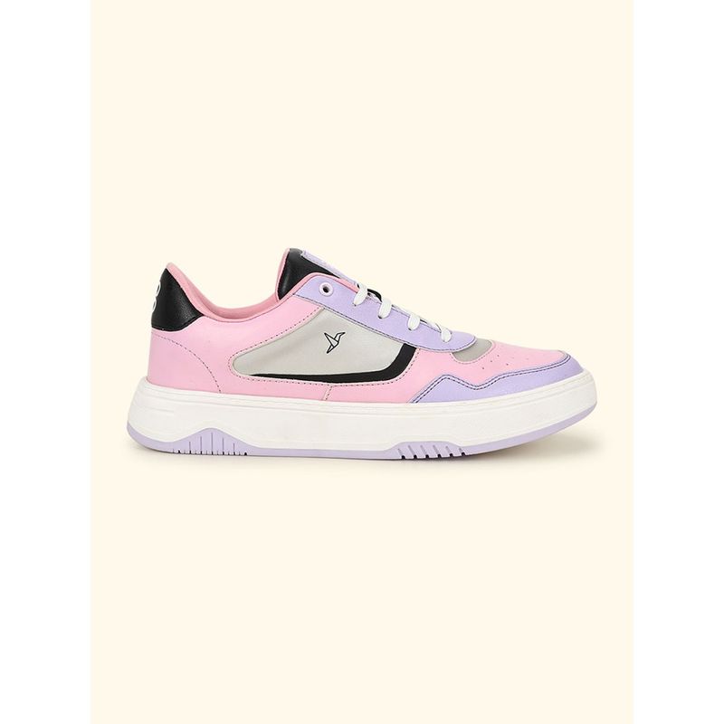 Yoho Pink Classic Sneakers for Women (UK 5)