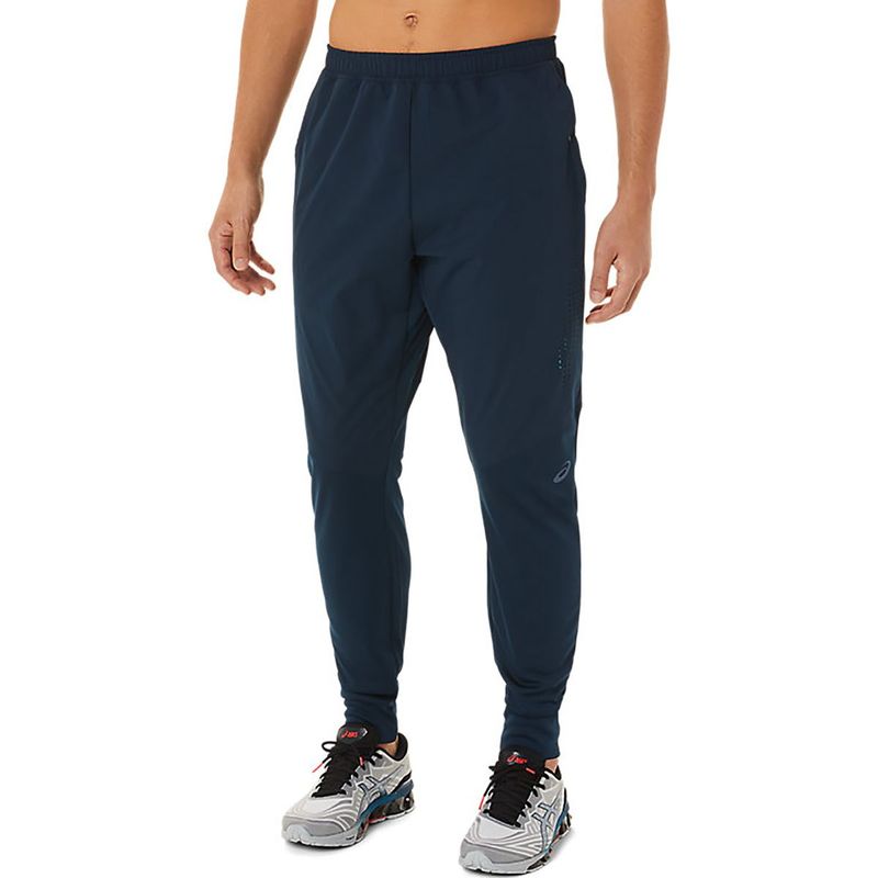 Asics M Hybrid Blue Men Gym & Training Trackpants (XL)