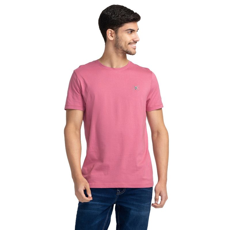 Being Human Men Short Sleeve T-Shirt Pink (M)