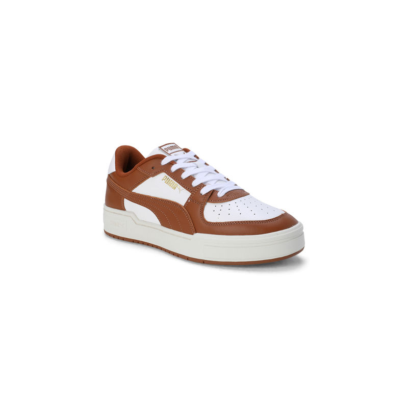 Puma CA Pro Classic Unisex White Brown Sneakers