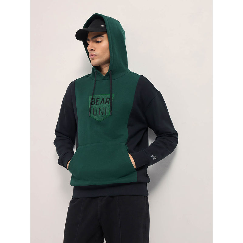 THE BEAR HOUSE Mens Relaxed Fit Cotton Casual Hoodie (S)