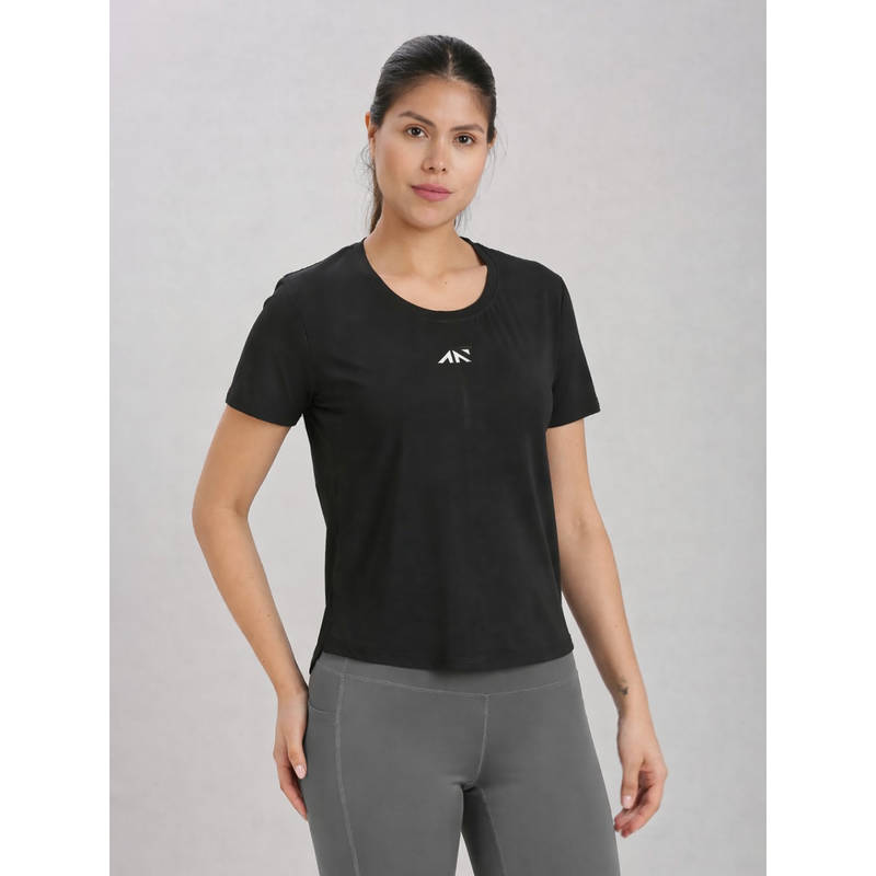 AESTHETIC NATION Performance Training Black T-Shirt (XS)