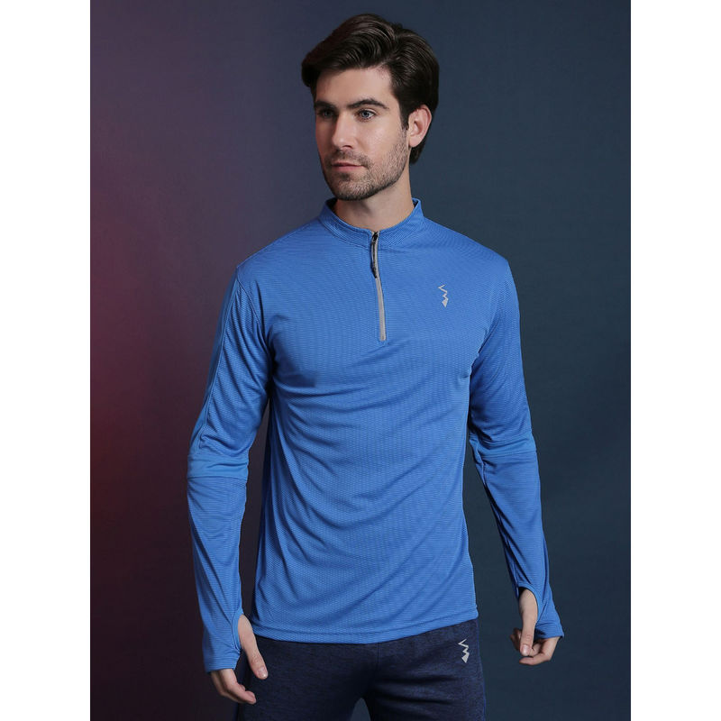 Campus Sutra Men Solid Full Sleeve Stylish Activewear & Sports T-Shirts (XL)