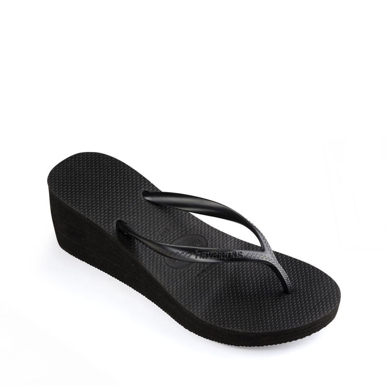 Havaianas Black Sandalias High Fashion FC Wedges EURO 35 36