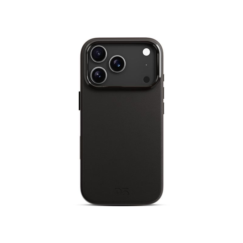 DailyObjects Charcoal Leatherette MagSafe Phone Case Cover (iPhone 17 Pro)