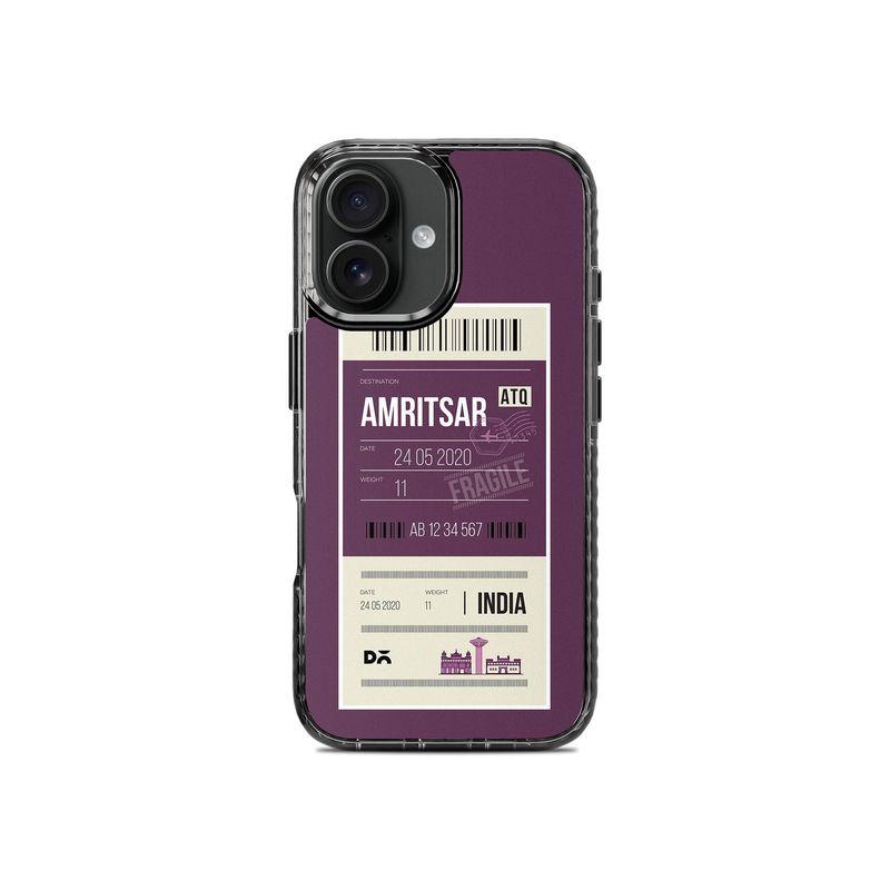 DailyObjects Amritsar City Tag Stride 2.0 MagSafe Case Cover (iPhone 16)