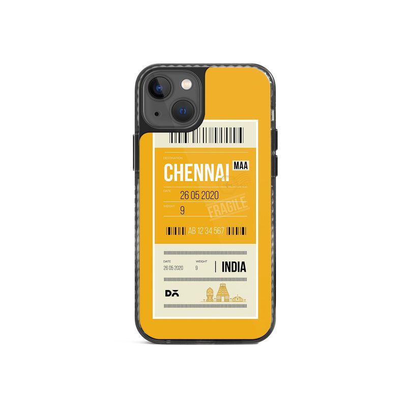 DailyObjects Chennai City Tag Stride 2.0 MagSafe Case Cover (iPhone 15)