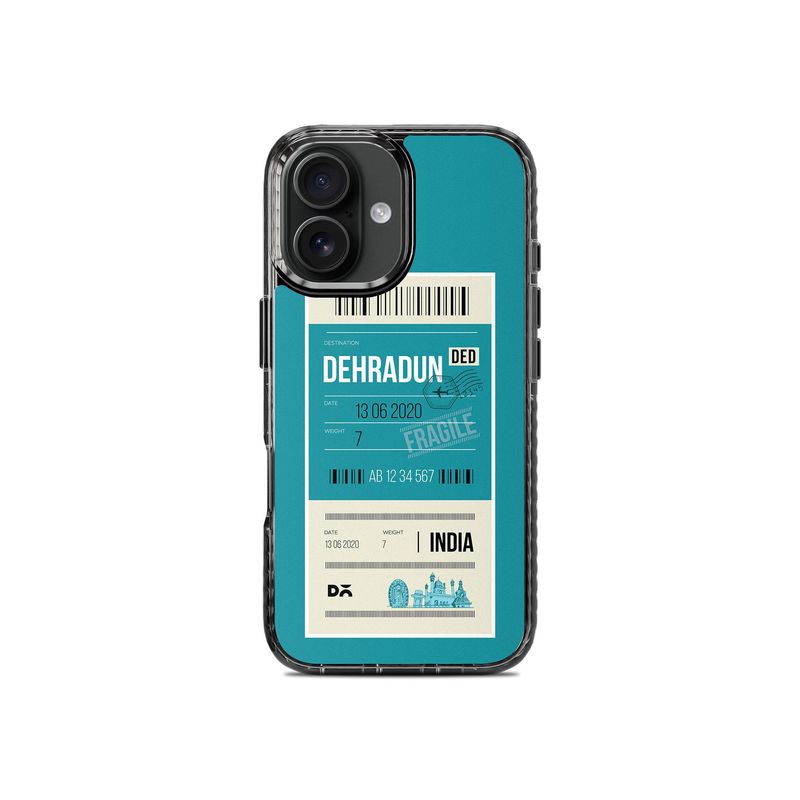 DailyObjects Dehradun City Tag Stride 2.0 MagSafe Case Cover (iPhone 16)