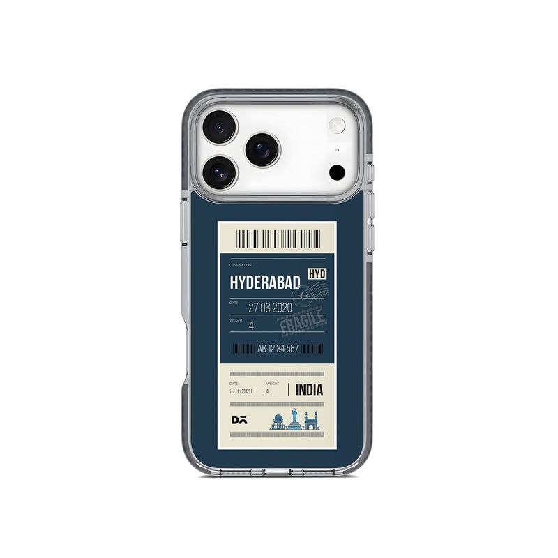 DailyObjects Hyderabad City Tag Stride 2.0 MagSafe Case Cover (iPhone 17 Pro)