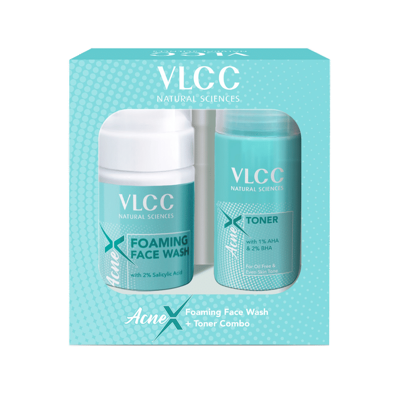 VLCC Acnex Face Wash With 2 Salicylic Acid + Toner For Oil Free & Even