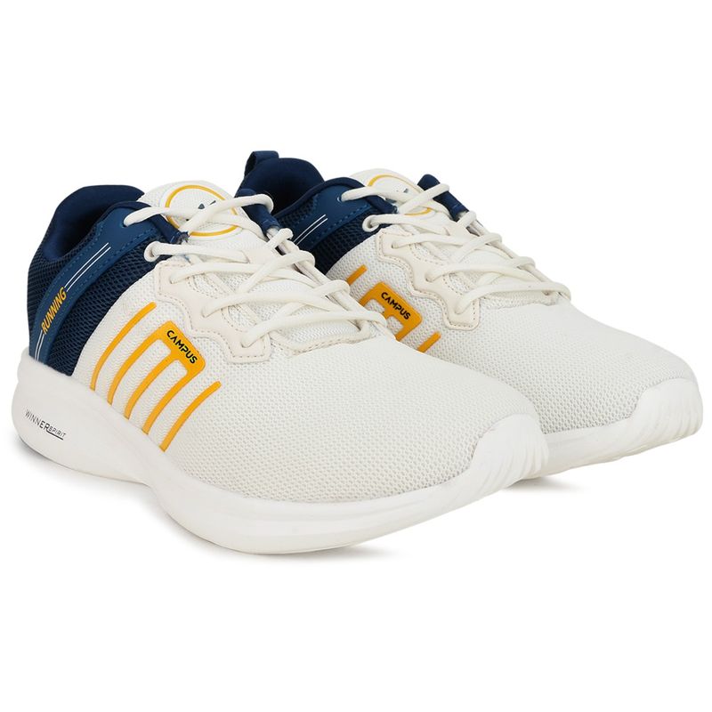 Campus Meteor Off White Running Shoes (UK 10)