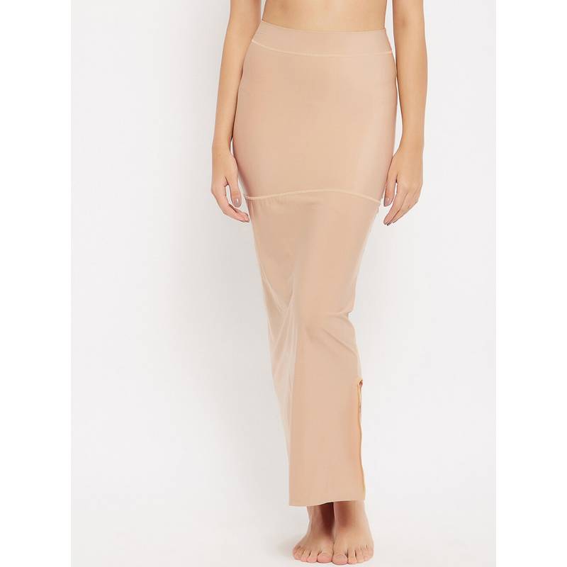 Secrets By ZeroKaata Women Nude Solid Saree Petticoat (6XL)