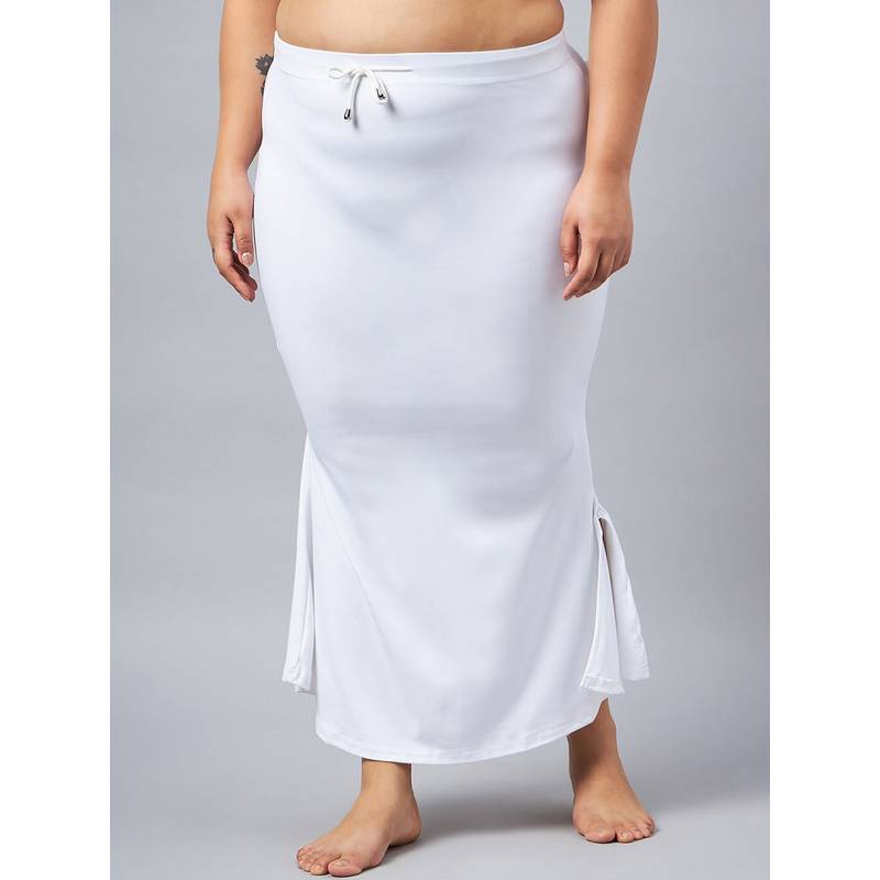 Secrets By ZeroKaata Women Plus Size Solid Mermaid Fit Saree Petticoat (5XL)