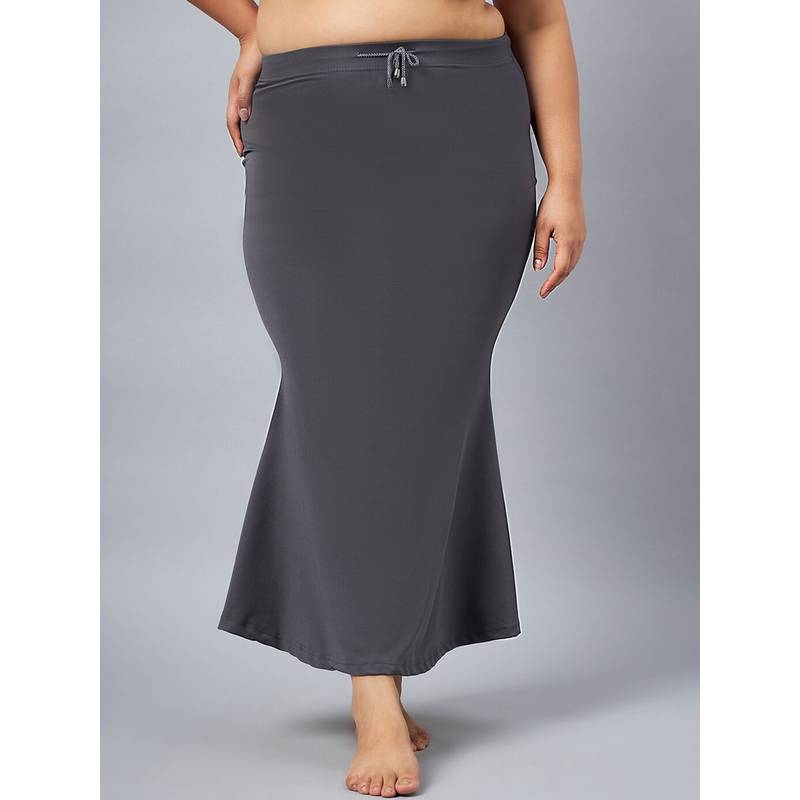 Secrets By ZeroKaata Women Plus Size Solid Mermaid Fit Saree Petticoat (XL)