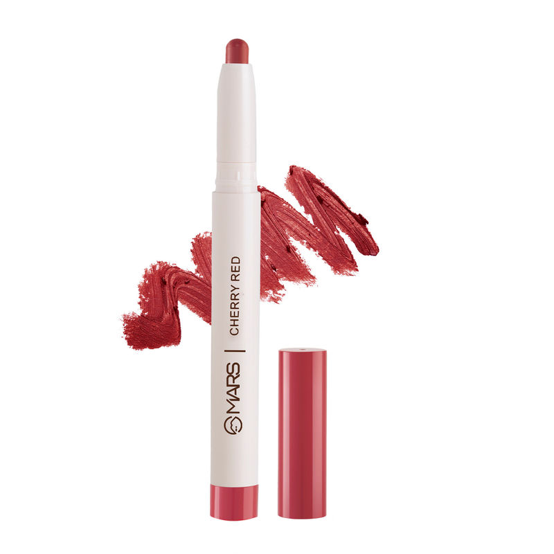 MARS Retractable Lips Crayon 02-CHERRY-RED